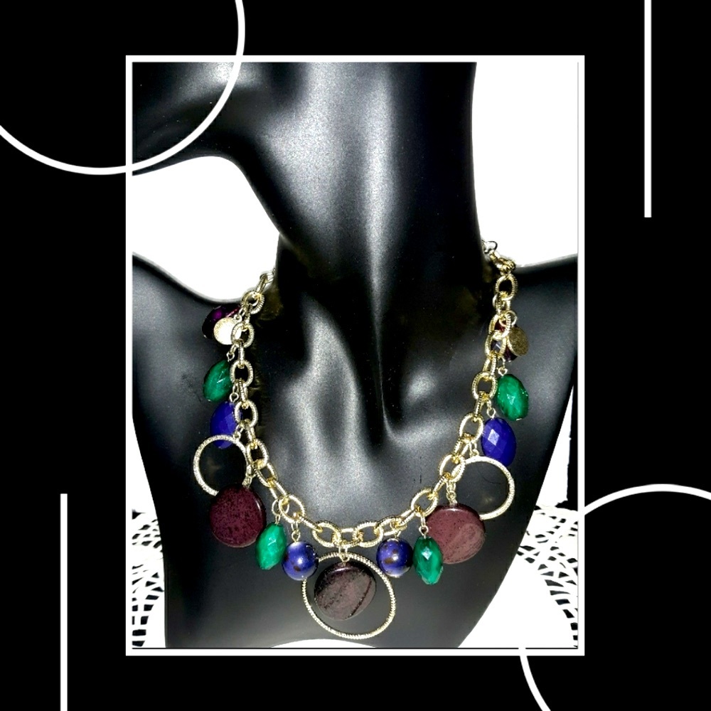 Women's Fashion Colored Necklace